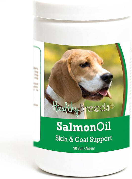 Healthy Breeds Beagle Salmon Oil Soft Chews 90 Count