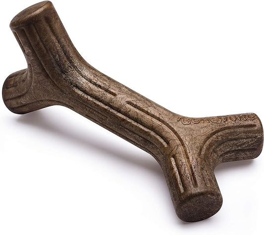 Benebone Maplestick Durable Dog Chew Toy for Aggressive Chewers, Real Maplewood, Made in USA, Giant