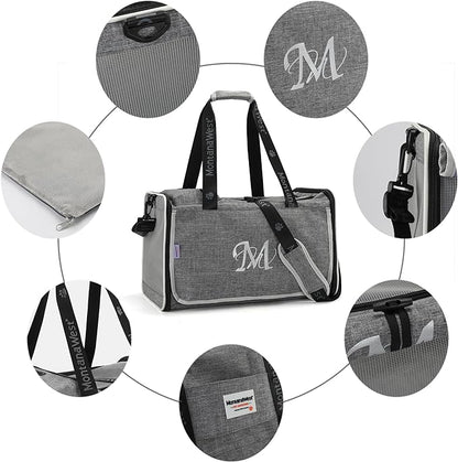 Cat and Dog Carrier,Pet Carrier for Small Medium Cats Puppies up to 15 Lbs,Soft Cat Carrier with Small Top Bag for Travel