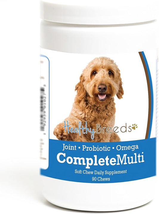 Healthy Breeds Goldendoodle All in One Multivitamin Soft Chew 90 Count