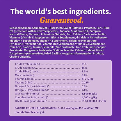 Halo Elevate Dry Dog Food, Grain Free Salmon Recipe, 20lb