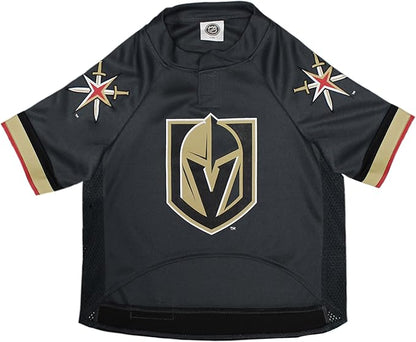 Pets First NHL Las Vegas Golden Knights Jersey for Dogs & Cats, X-Small. - Let Your Pet Be A Real NHL Fan!