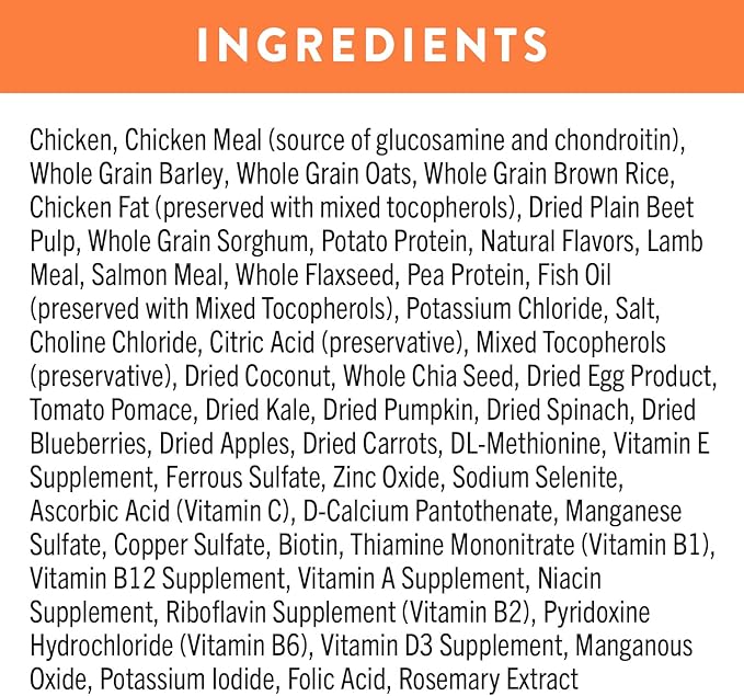 NUTRO ULTRA High Protein Natural Dry Dog Puppy Food with a Trio of Proteins from Chicken Lamb and Salmon, 30 lb. Bag