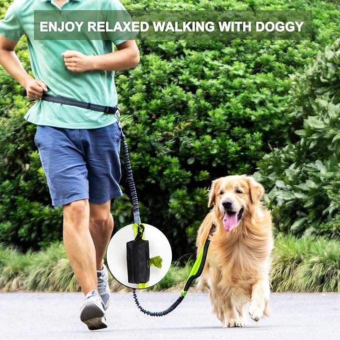Dog Poop Bag Holder, Poop Bag Holders for Leashes, CAKOVANO Pet Dog Waste Bag Dispenser Leash Attachment – Fits Any Dog Leash – Poop Bag Dispenser with 1 Free Rolls of Poop Bag