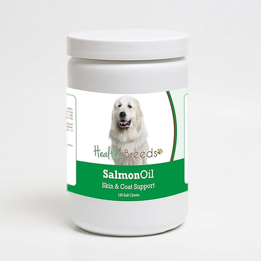 Healthy Breeds Great Pyrenees Salmon Oil Soft Chews 120 Count