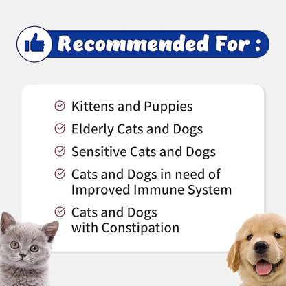 Probiotics Liquid Immune Support& Gut Health for Cats and Dogs - 6-Strains Probiotics with Organic Lemon, Organic Tea Tree, Organic Oregano, Organic Lavender (30 ml)