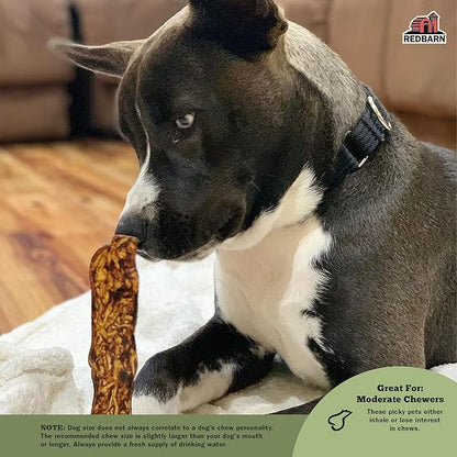 Redbarn Bully Slices for Dogs (Original Bully) Natural Dental Treats (12 Bags)
