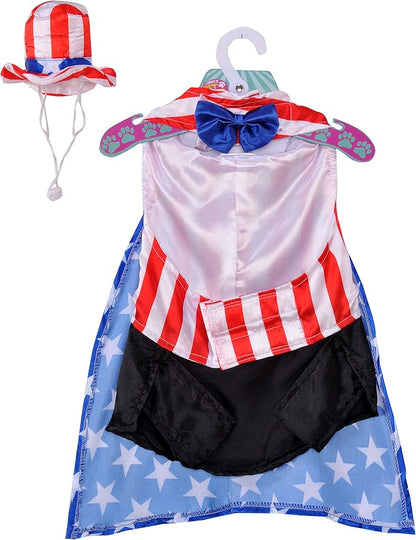 Rubie's Uncle Sam Pet Costume, Medium (Pack of 2)