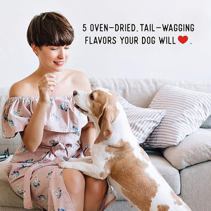 Farmland Traditions Dogs Love Chicken Premium Two Ingredients Jerky Treats for Dogs (1 lb. No Antibiotics Ever USA Raised Chicken)