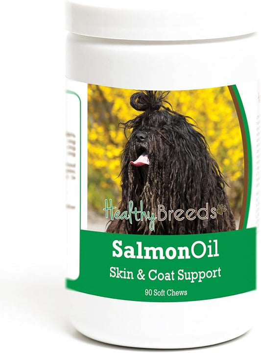 Healthy Breeds Bergamasco Salmon Oil Soft Chews 90 Count