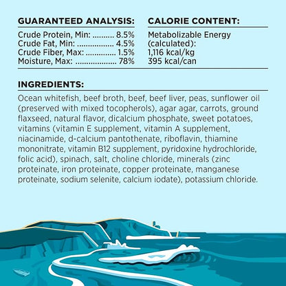 BIXBI Liberty Grain-Free Canned Wet Dog Food, Surf 'n Turf Recipe, 12.5 oz. Cans (Pack of 12)