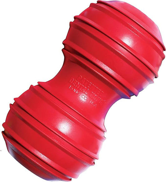 KONG Dental Dog Toy - for Dog Dental Care - Stuffable Chew Toy - Provides Chewing Outlet & Satisfies Instinctual Needs - Cleans Teeth & Gums - Made with Durable Natural Rubber - for X-Large Dogs