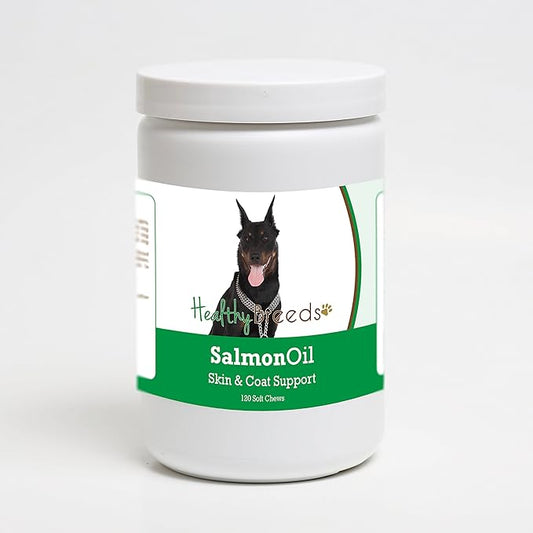 Healthy Breeds Beauceron Salmon Oil Soft Chews 120 Count