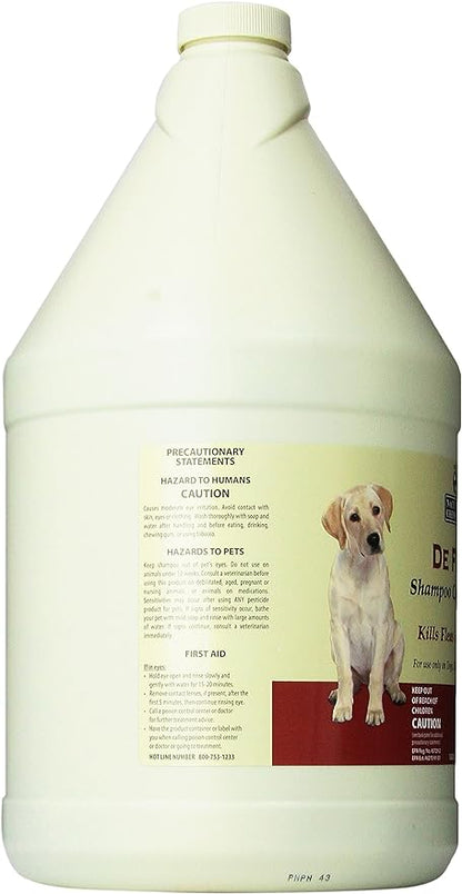 Natural Chemistry De Flea Concentrate Flea and Tick Shampoo, 1-Gallon