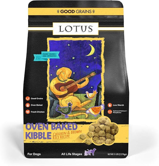 Lotus Chicken Recipe Dry Dog Food, 5 Pounds