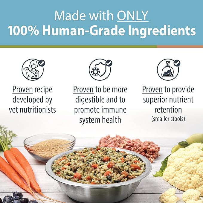 JustFoodForDogs Pantry Fresh Wet Dog Food for Kidney Health, Rx Renal Support Lamb & Rice Human Grade Dog Food Recipe - 12.5 oz (Pack of 12)
