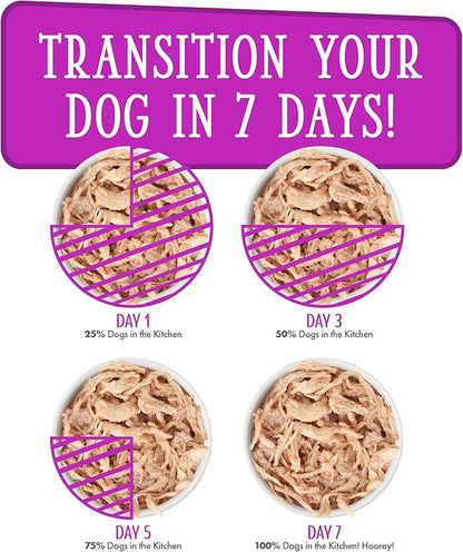 Weruva Dogs in The Kitchen, Love Me Tender with Chicken Breast Wet Dog Food, 10oz Can (Pack of 12)