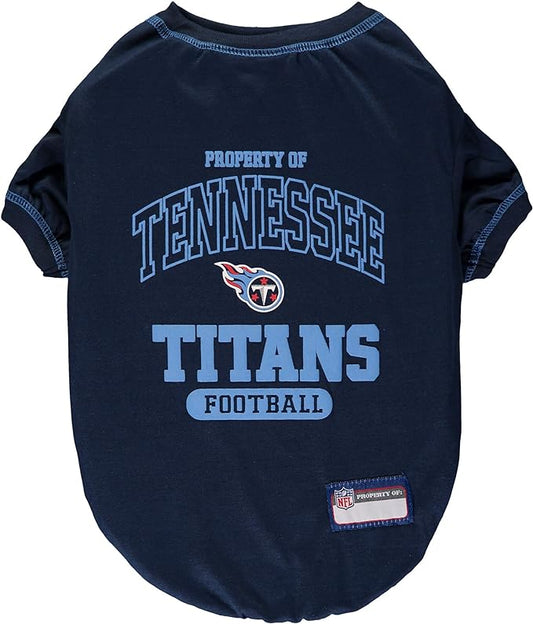 Pets First Tennessee Titans T-Shirt, Medium