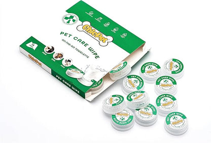 Paw Cleaners for Dogs, Push and User-Ready On-The-Go Pet Wipes, Unscented Dog Wipes, Hypoallergenic Grooming Wipes Cleaning for Easy Use for Paws, Body and Butt