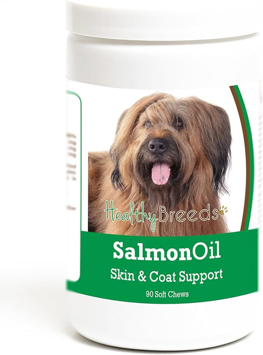 Healthy Breeds Briard Salmon Oil Soft Chews 90 Count