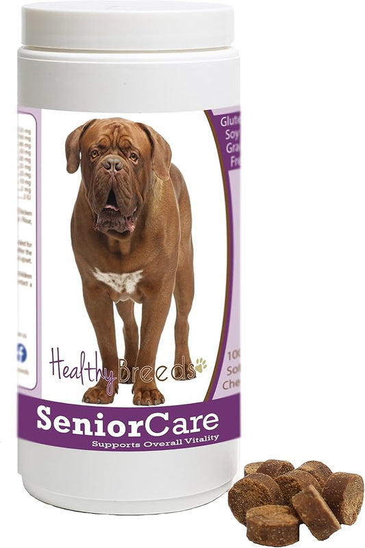 Healthy Breeds Dogue de Bordeaux Senior Dog Care Soft Chews 100 Count