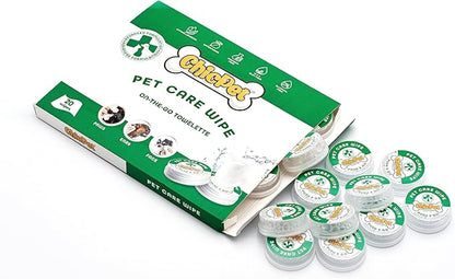 Paw Cleaners for Dogs, Push and User-Ready On-The-Go Pet Wipes, Unscented Dog Wipes, Hypoallergenic Grooming Wipes Cleaning for Easy Use for Paws, Body and Butt