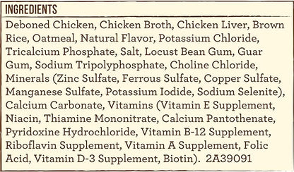 Merrick Limited Ingredient Diet Premium With Healthy Grains Natural Canned Wet Dog Food Chicken And Brown Rice - (Pack of 12) 12.7 oz. Cans