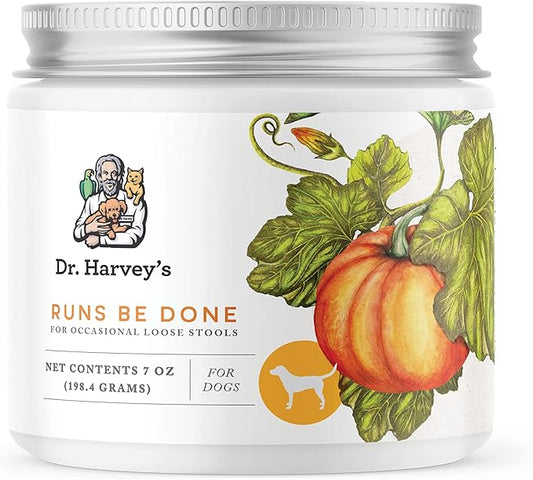 Dr. Harvey's Runs Be Done Anti-Diarrheal Digestive Tract Supplement for Dogs (7 Ounces)