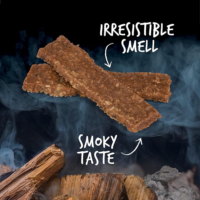 Cloud Star Wag More Bark Less Jerky Dog Treats, Smoked Salmon, 10 oz. Pouch