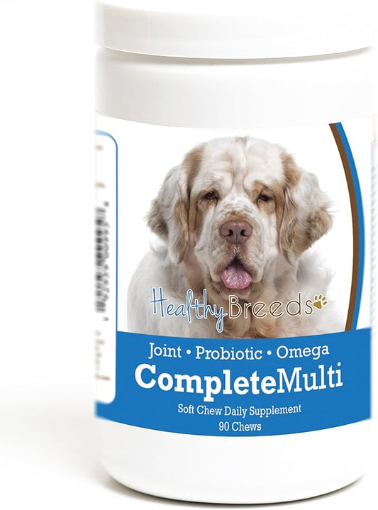 Healthy Breeds Clumber Spaniel All in One Multivitamin Soft Chew 90 Count