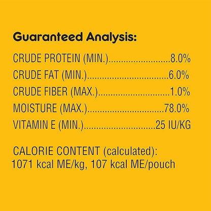 PEDIGREE CHOPPED GROUND DINNER Adult Soft Wet Dog Food With Hearty Chicken, 3.5 oz Pouches, 16 Pack