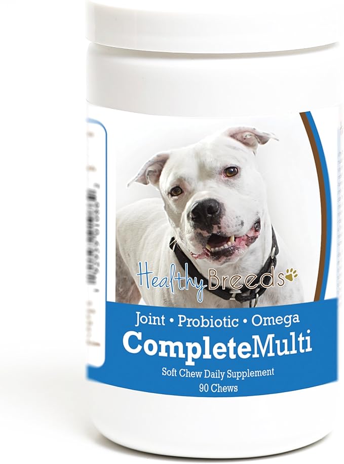 Healthy Breeds Pit Bull All in One Multivitamin Soft Chew 90 Count