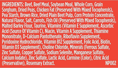 Rachael Ray Nutrish Premium Natural Dry Dog Food with Added Vitamins, Minerals & Taurine, Real Beef, Pea & Brown Rice Recipe, 14 Pounds (Packaging May Vary)
