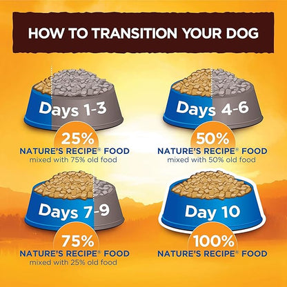Nature's Recipe Grain Free Dog Food, Chicken, Sweet Potato & Pumpkin Recipe, 4 Pounds, Easy to Digest (Pack of 2)