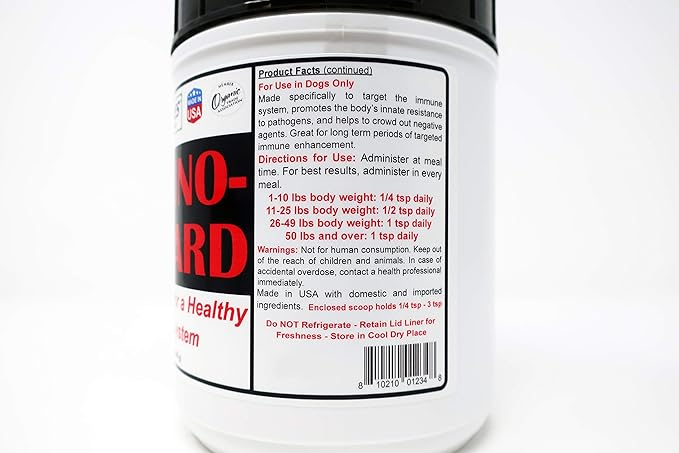Dogzymes Immuno Guard Immunity Support with Live Beneficial Probiotics and Enzymes(2 pound)