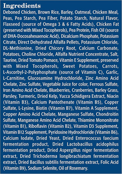 Blue Buffalo Life Protection Formula Natural Senior Dry Dog Food, Chicken and Brown Rice 15-lb