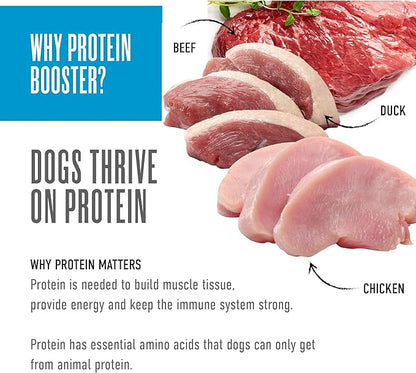 Tiki Dog Born Carnivore Protein Booster Dog Food Topper, Variety Pack, 2.1 oz. Pouch (12 Count)