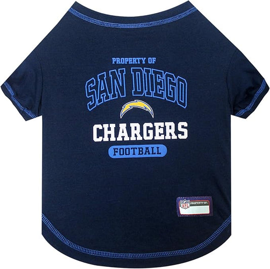 Pets First San Diego Chargers T-Shirt, Large