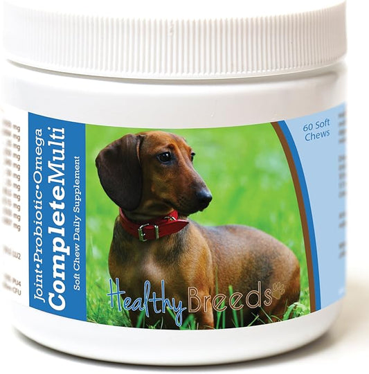 Healthy Breeds Dachshund All in One Multivitamin Soft Chew 60 Count