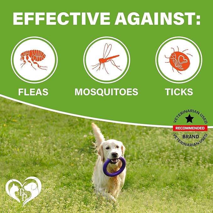 Flea and Tick Prevention Chewable Pills for Dogs - Revolution Oral Flea Treatment for Pets - Pest Control & Natural Defense - Chewables Small Tablets Made in USA (Chicken)