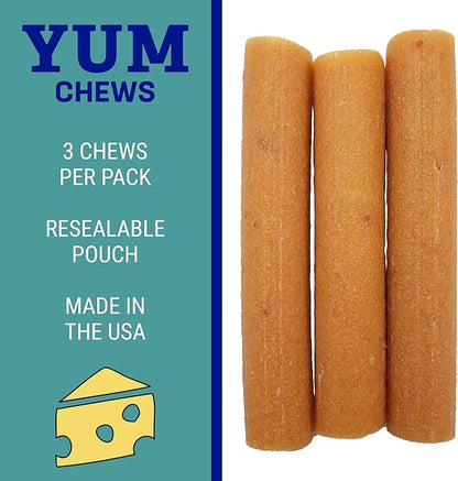 Himalayan Dog Chew Yak Cheese Dog Chews, 100% Natural, Long Lasting, Gluten Free, Healthy & Safe Dog Treats, Lactose & Grain Free, Protein Rich, Medium, 4.5 oz