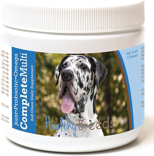 Healthy Breeds Great Dane All in One Multivitamin Soft Chew 60 Count