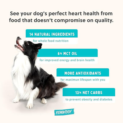 Perfect Kibble Non-GMO Air Dried Dog Food | Improves Allergies & Digestion with Organic Coconut Oil, MCTs & Antioxidants | Vet-Approved Soft Dry Diet | Made in USA (Beef 3.5lbs)