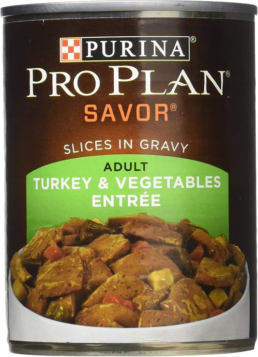 Nestle Purina Petcare 381710 12/13 oz Pro Plan Turkey and Vegetables Entree for Adult Dogs
