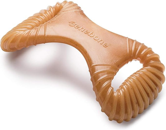 Benebone Dental Durable Dog Chew Toy for Aggressive Chewers, Real Chicken, Made in USA, Large