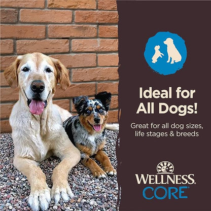 Wellness CORE Pure Rewards, Grain-Free Tender Jerky Treats, Made in USA (Venison Recipe, 4-Ounce Bag)