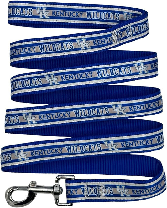 Pets First Collegiate Pet Accessories, Dog Leash, Kentucky Wildcats, Large