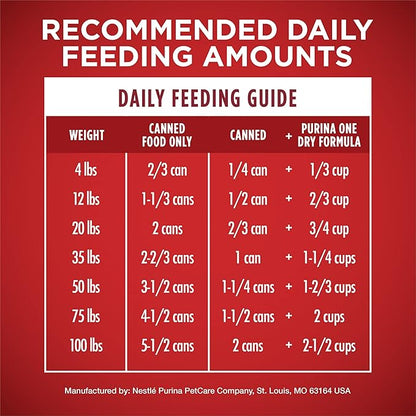 Purina ONE Tender Cuts in Gravy Beef and Barley Entree in Wet Dog Food Gravy - (Pack of 12) 13 oz. Cans