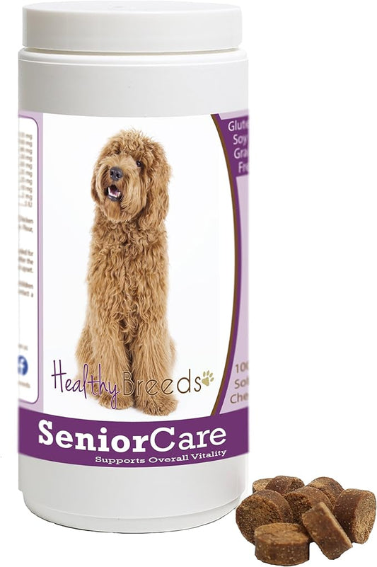 Healthy Breeds Labradoodle Senior Dog Care Soft Chews 100 Count