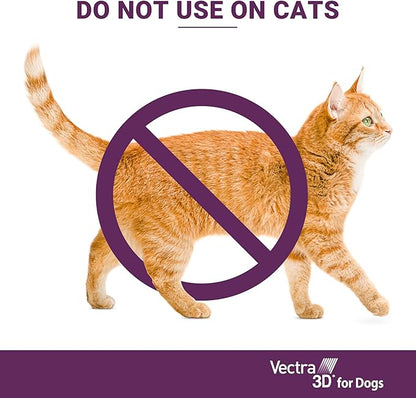 Vectra 3D for Dogs Flea, Tick & Mosquito Treatment & Prevention for Extra Large Dogs (over 95 lbs) , 3 month supply